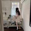 Summer Romance Puff Sleeve Ruffle Dress - Women's Trendy Slimming Outfit