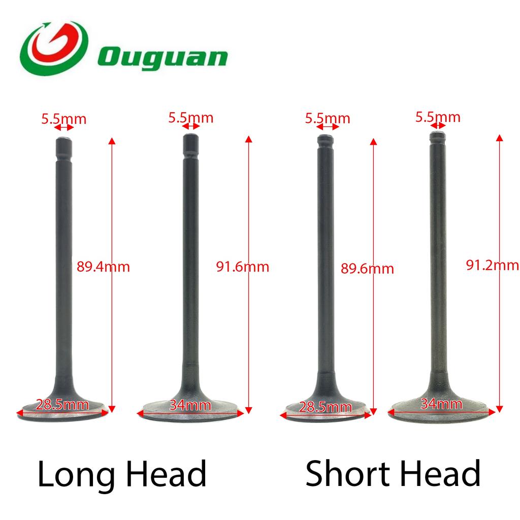 ouguan for Honda Haojue Lifan ZONGSHEN Loncin Dayang CG250 DY250 HJ250 CG DY HJ 250cc Valve Intake Exhaust Stem Valve Oil Seal