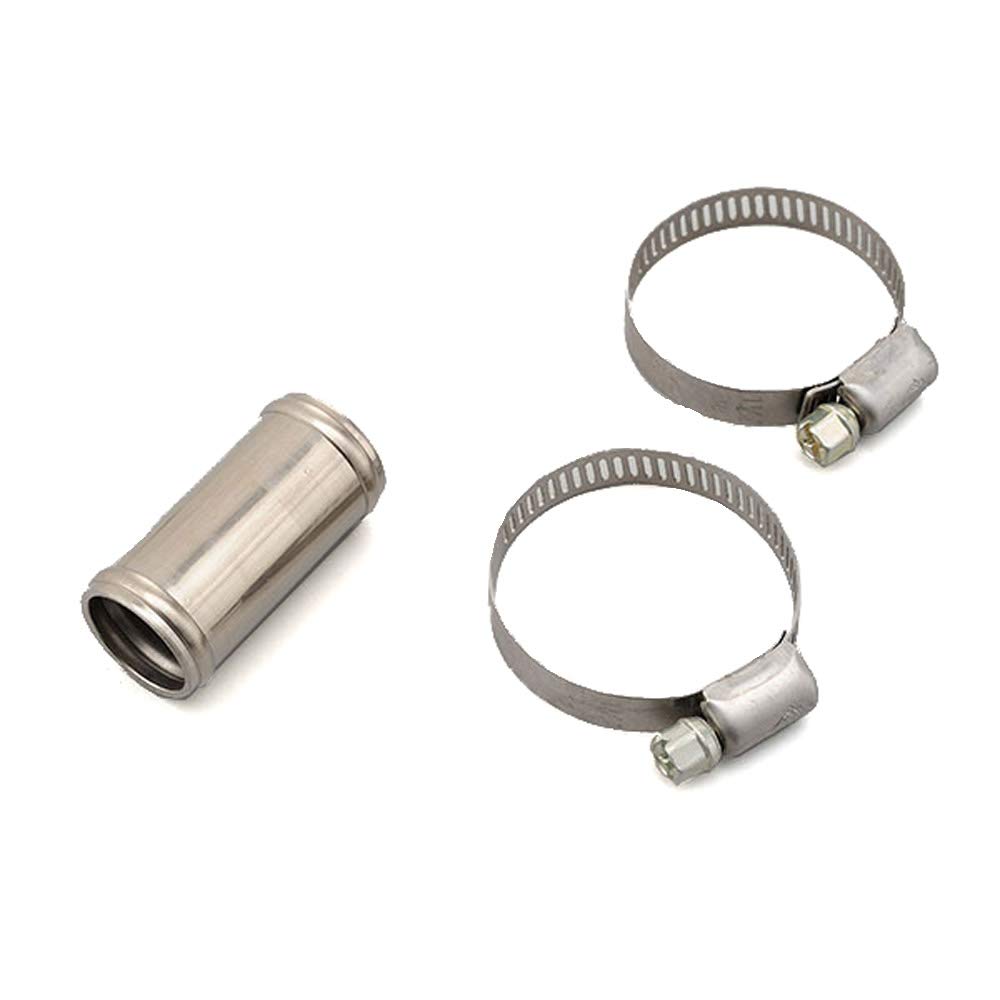 

Daytona 73547 Hose Joint Pipe Diameter 0.7 inch (19 mm) x Straight 1.6 inches (40 mm) срібний