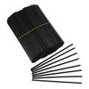 NIYANGLE 1000-Pack Disposable Straws, Black, 100% Diameter, for Coffee