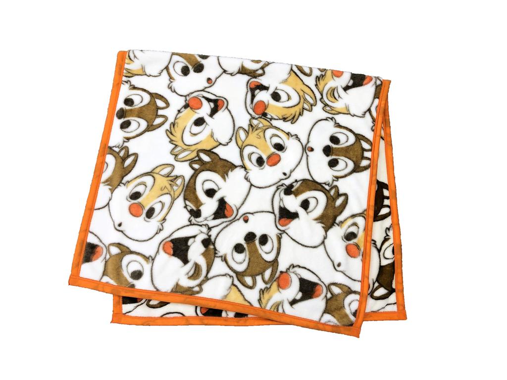 Marushin Disney Chip Dale Full Face Long Blanket 80 x 150 Long Size & (2245021800), cm,
