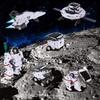 6-in-1 DIY Solar-Powered Space Building Blocks: Self-Assembled Car & Intelligent Robot Toy