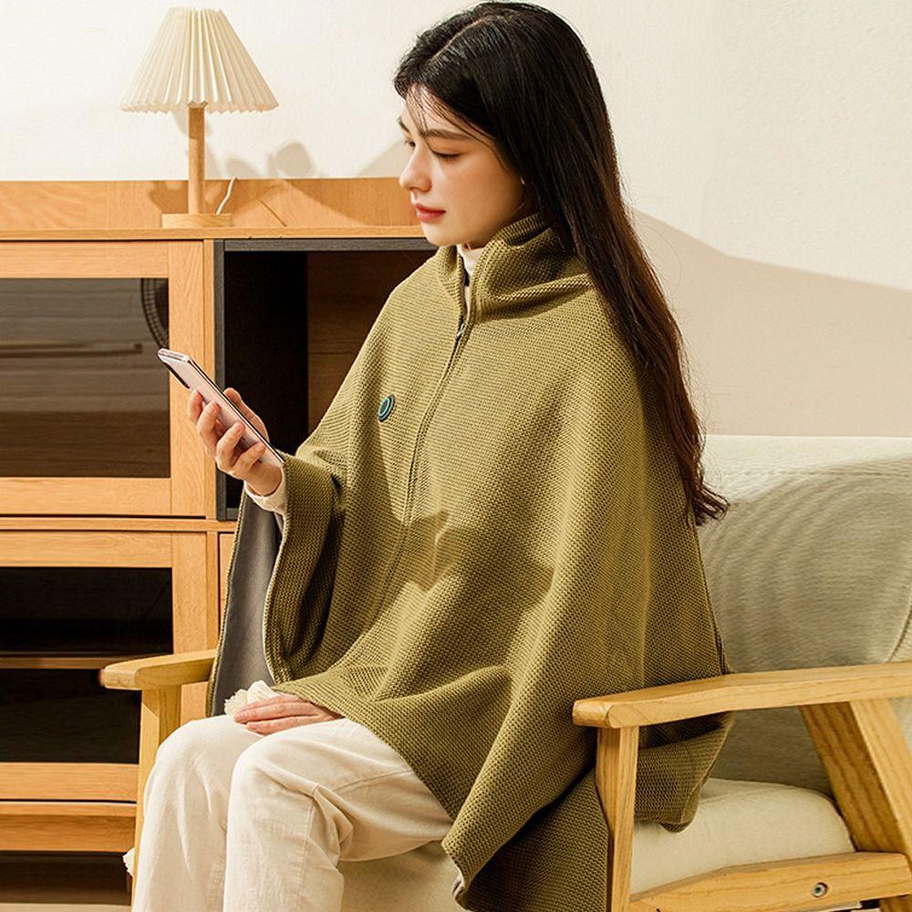 Washable USB Electric Heated Blanket 3 Heating Levels Heating Lap Blanket Leg Cover  Household