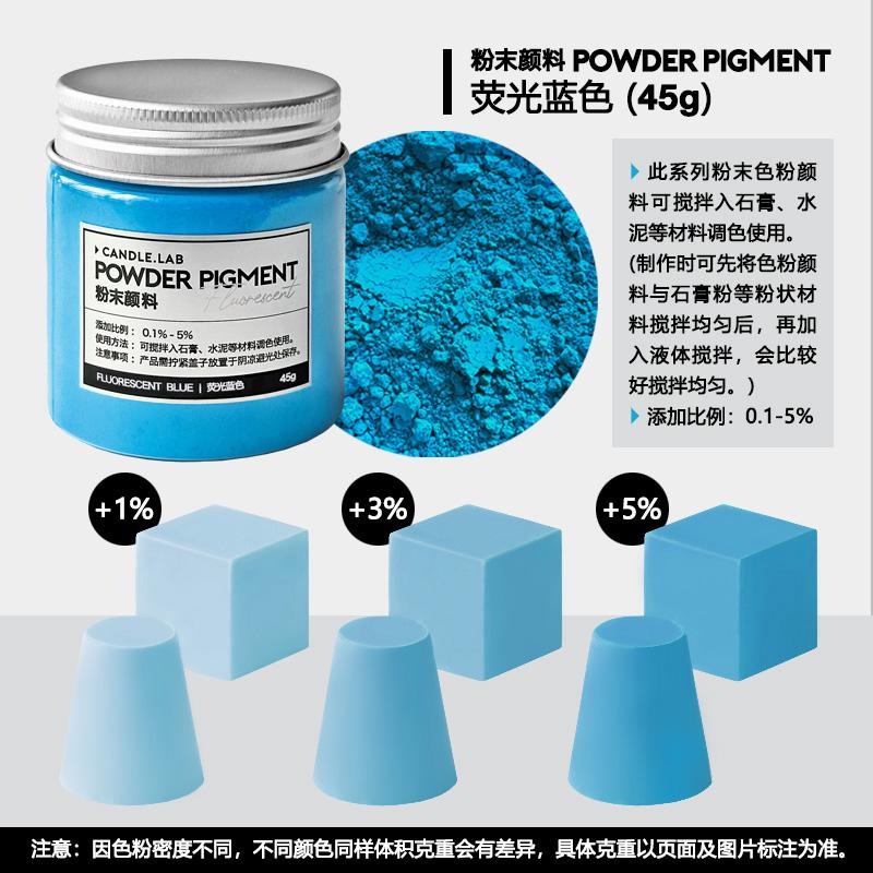 Gypsum Colored Pigments Morandi Fluorescent Dyes Rich Color Good Dispersion for Sculptures Teaching Models Candle Crafts