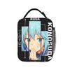 Aqua - KonoSuba Insulated Lunch Bag Cooler Bag Reusable,Meal Container Large Tote Lunch Box Food Handbags School Picnic