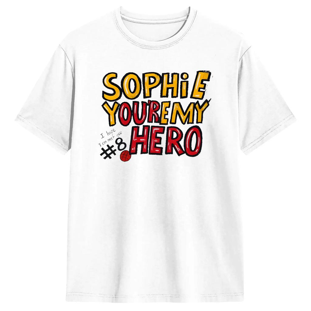 Men Tshirts Sophie Cunningham Vintage Pure Cotton Tee Shirt Short Sleeve T Shirt Round Neck Clothing Summer