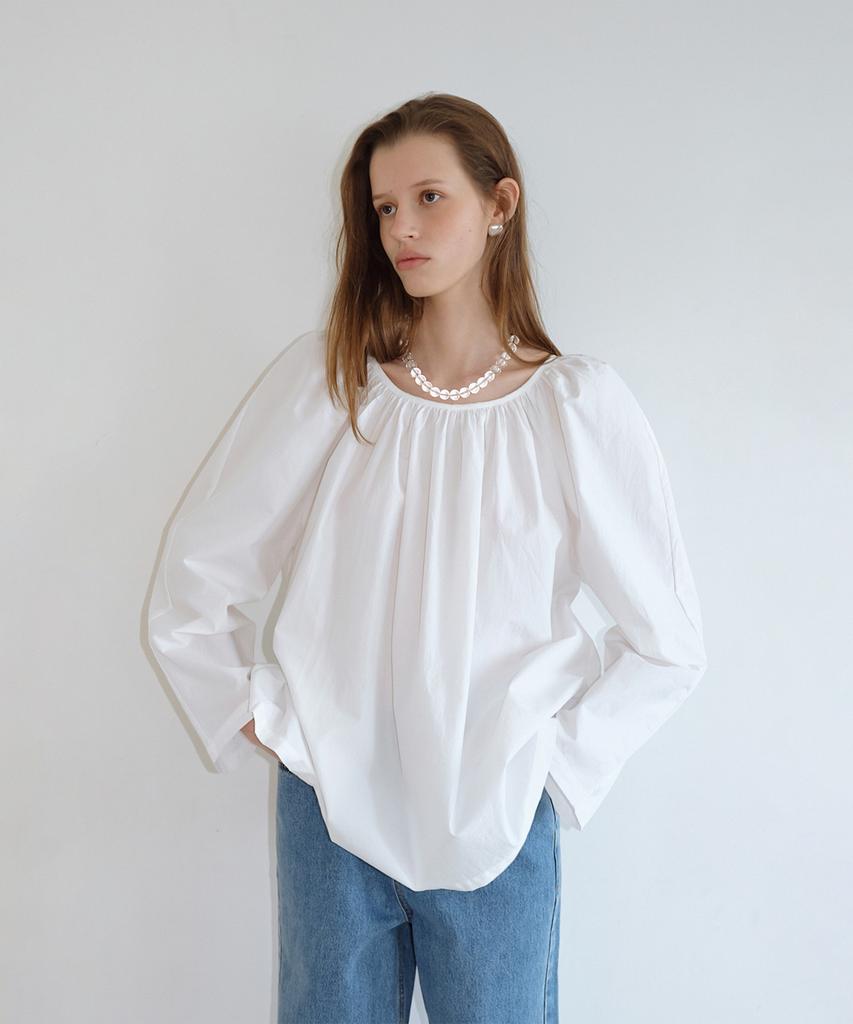 Peulloujin Pure Volume Blouse_2Color_Ffd1Bl001