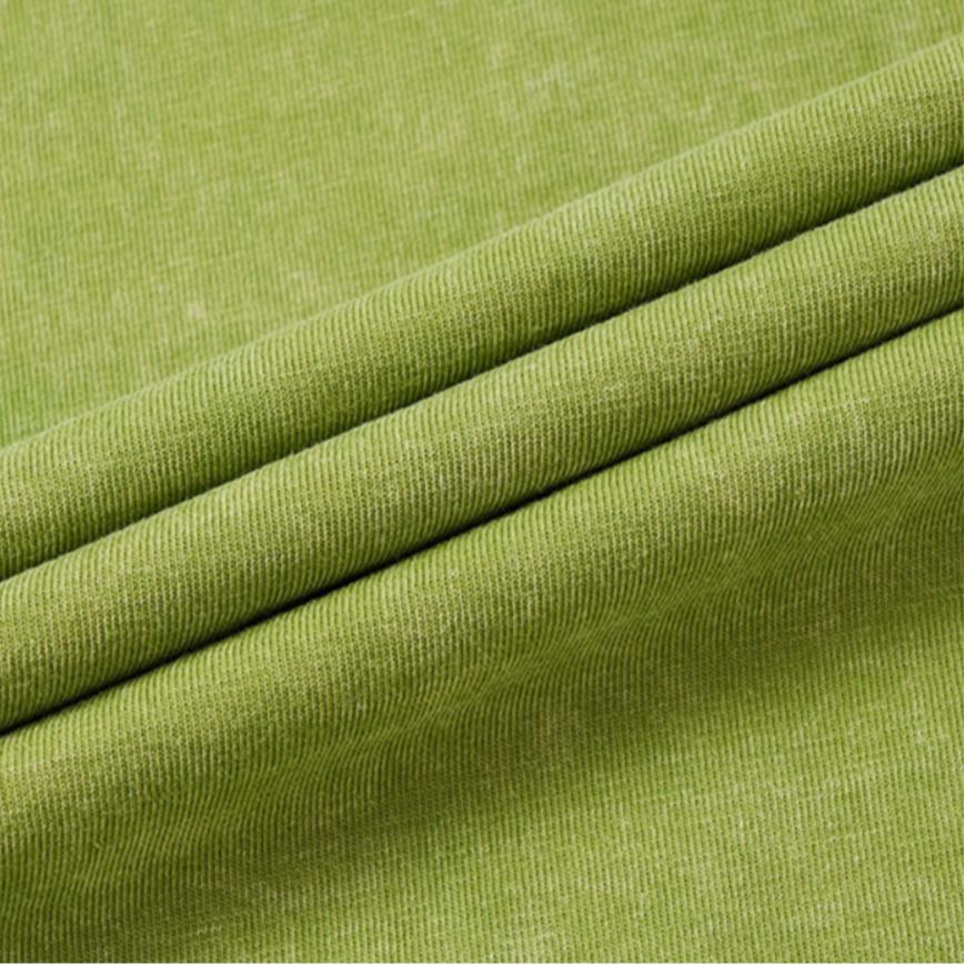 SAUCONY Solid Color Round Neck Loose Short Sleeve T-Shirt Women Tops Avocado-Green SC1230006DY-GE68