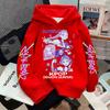 Kpop Demon Hunters Sweatshirt Kids Hoodie Casual Fashion Autumn Winter Boys Girls Warm Anime Clothes