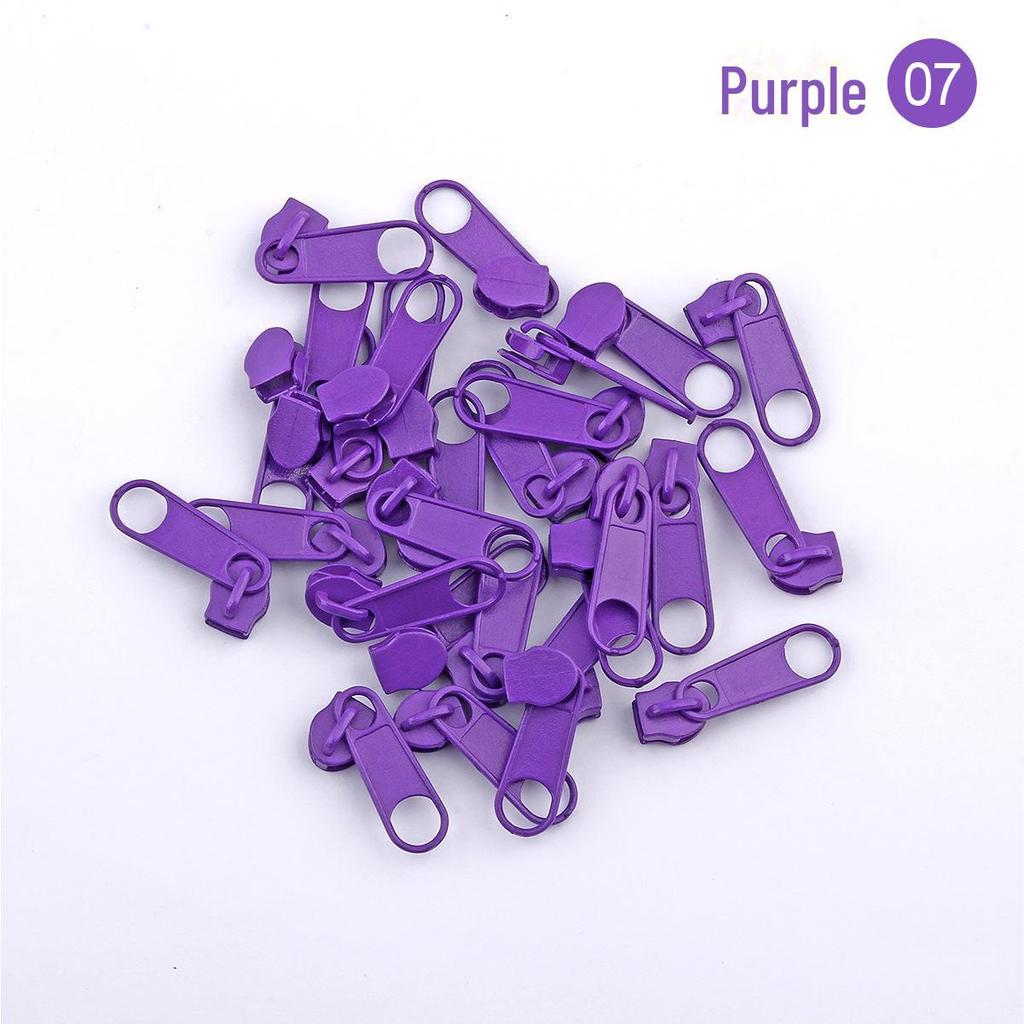 Colorful No. 3 Metal Zipper Pulls for Textile and Clothing