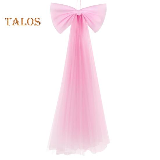 

Большие банты для вечеринок, подвесные ленточные сетчатые банты, сделай сам, упаковка подарков, товары для творчества на день рождения, девичник, свадьбу, декор розовый