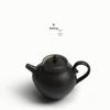 Nanshan Xiansheng Zen-Stil Schwarze Keramik Teekanne