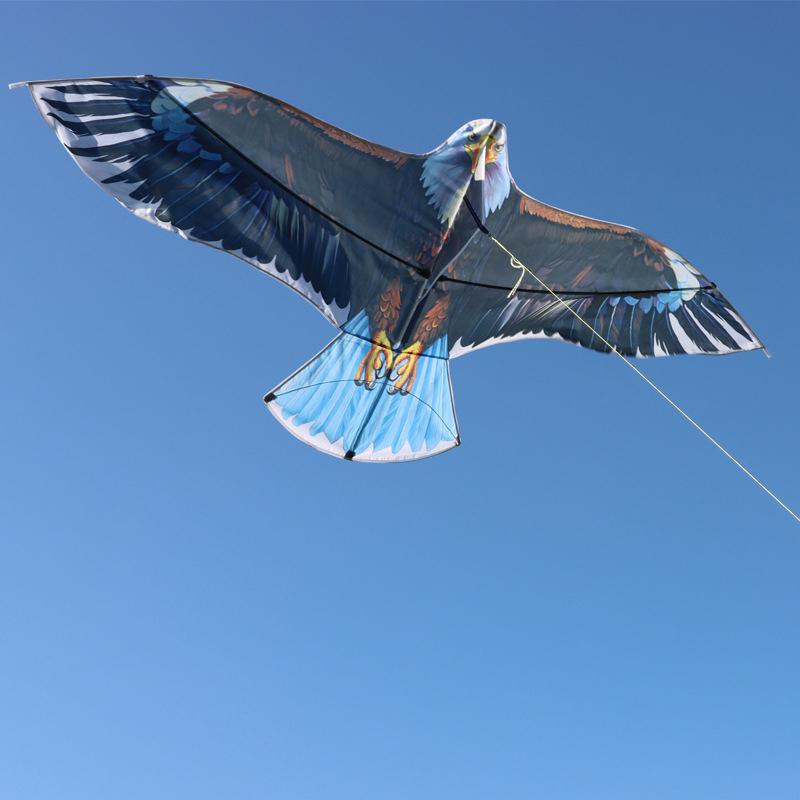 1.6/1.8M Giant Eagle Kite With 100M Kite String Flying Bird Kites Outdoor Fun Sports Garden Toys Bird Repelling Kite