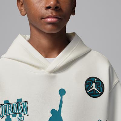 Jordan Sweatshirt FW25 Dynasty Patch Interlock Kids'