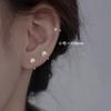 Auspicious Knot Earrings for Women Niche Premium Screw Back Tassel Ear Wire Healing Piercing Earrings