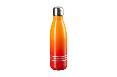 Bouteille Japonaise Hydratation Acier Inoxydable Le Creuset, 500ml, Orange, Acier, Légère, Isolée, [Produit Officiel]