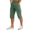Pánské ležérní barvy Outdoors Pocket Beach Work Kalhoty Cargo Shorts Kalhoty