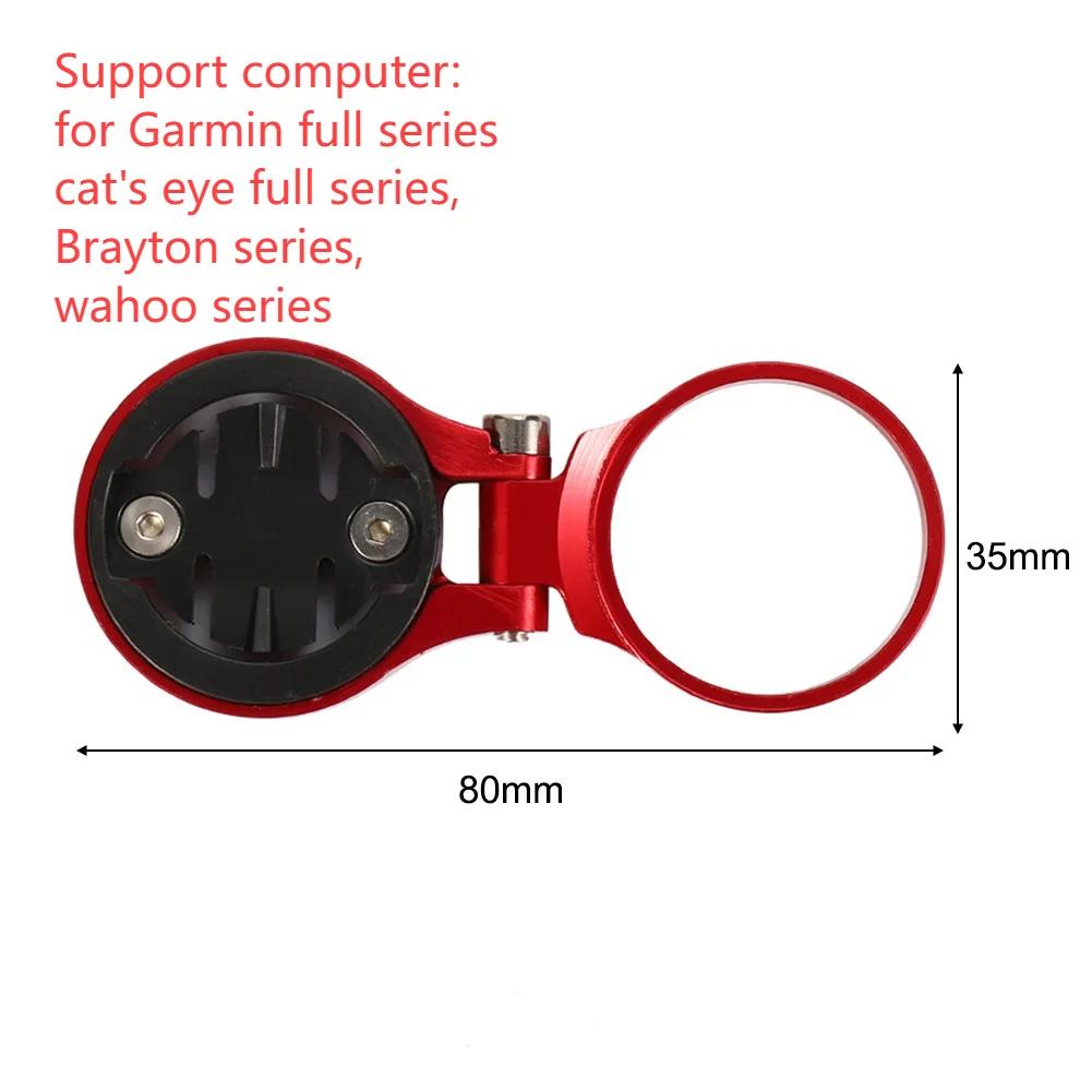 Bicycle Computer Stem Mount Holder Bike Computer Mount Stopwatch Speedometer Support Stand for Polar for Garmin Bryton Cateye