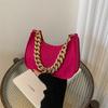 Stylish 2023 Summer Fashion Women's Vintage Chain Crossbody Shoulder Bag For Trendy Everyday Use