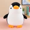 1 Piece 25/35/45Cm Cartoon Colorful  Penguin Plush Doll Pillow Blue Black Pink Animal Toy Home Decoration Gift For Boys Girls