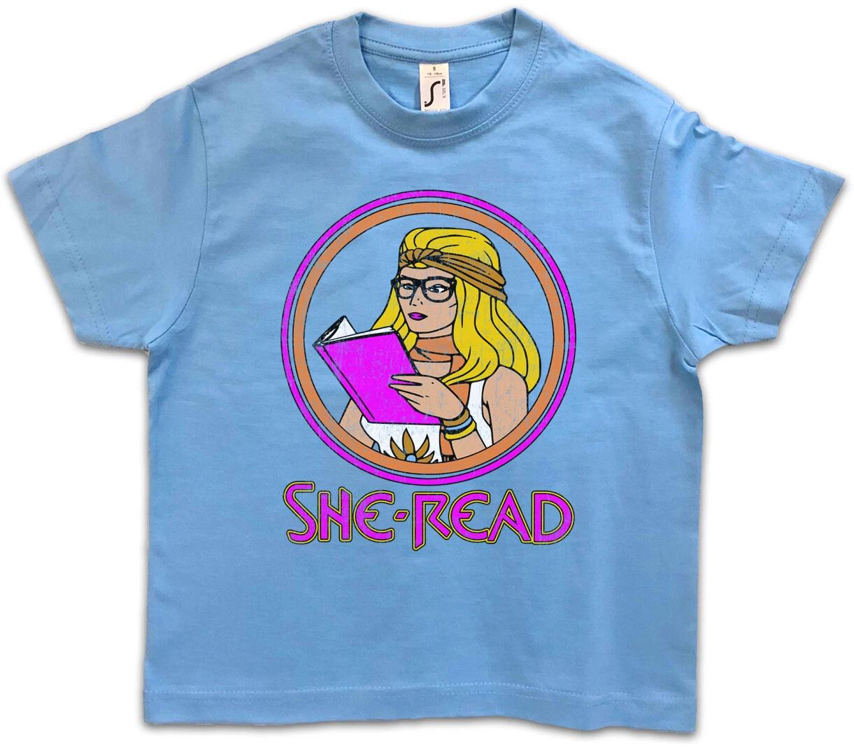 SHE READ Kids Boys kids boys T-Shirt Masters of the Ra Princess Fun He Motu Universe 150