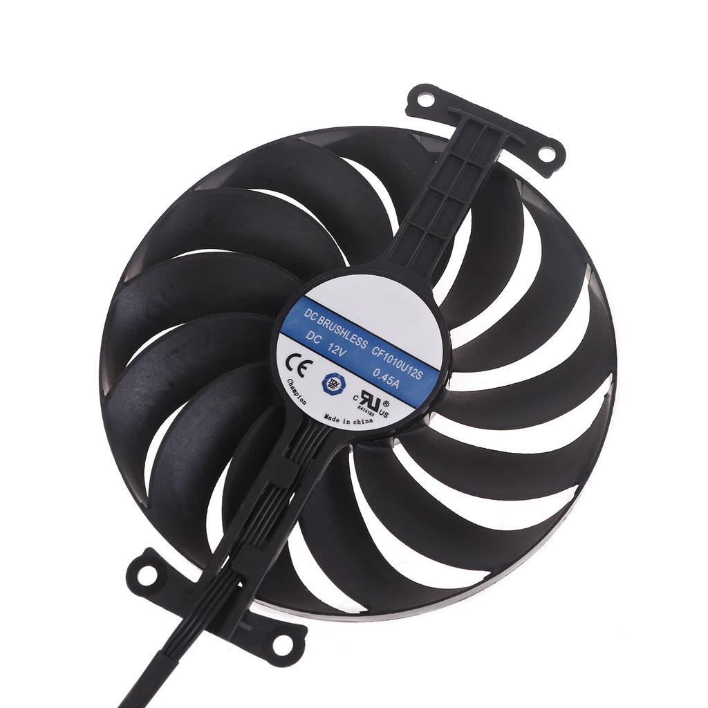 95mm 6pinový chladicí ventilátor T129215SU 0,5A 12V ventilátor GPU pro grafickou kartu RTX 3050 3060 PHOENIX ITX náhrada ventilátoru