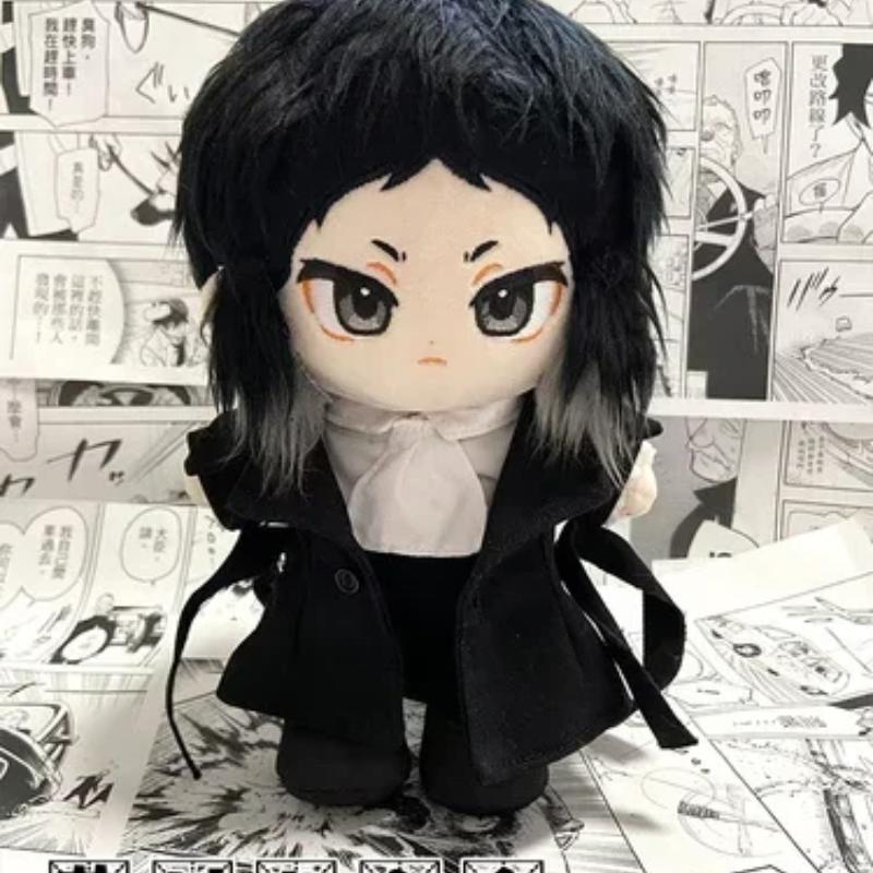 20Cm Stuffed Anime Bungou Stray Dogs Gogol Nakahara Chuuya Fyodor Dostoyevsky Ryunosuke Akutag Plush Doll Cosplay Model Toy Gift