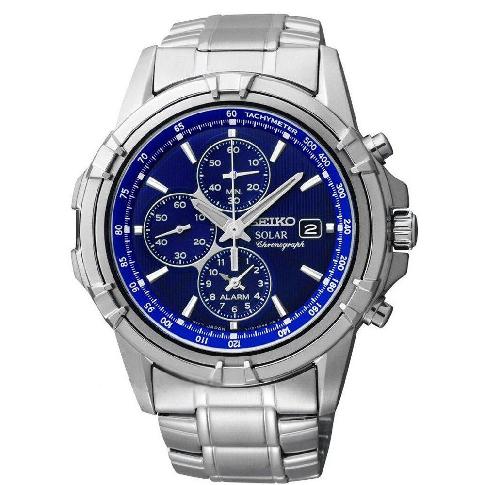 

Годинник SEIKO Solar Rechargeable 100m водонепроникний хронограф SSC141P1 [Seiko] для чоловіків [товар]