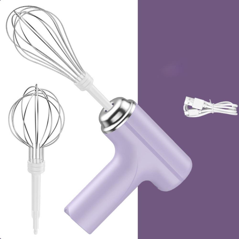 Handheld Cream Whisk Rechargeable Cream Whipper Multi-functional Food Blender  Kitchen