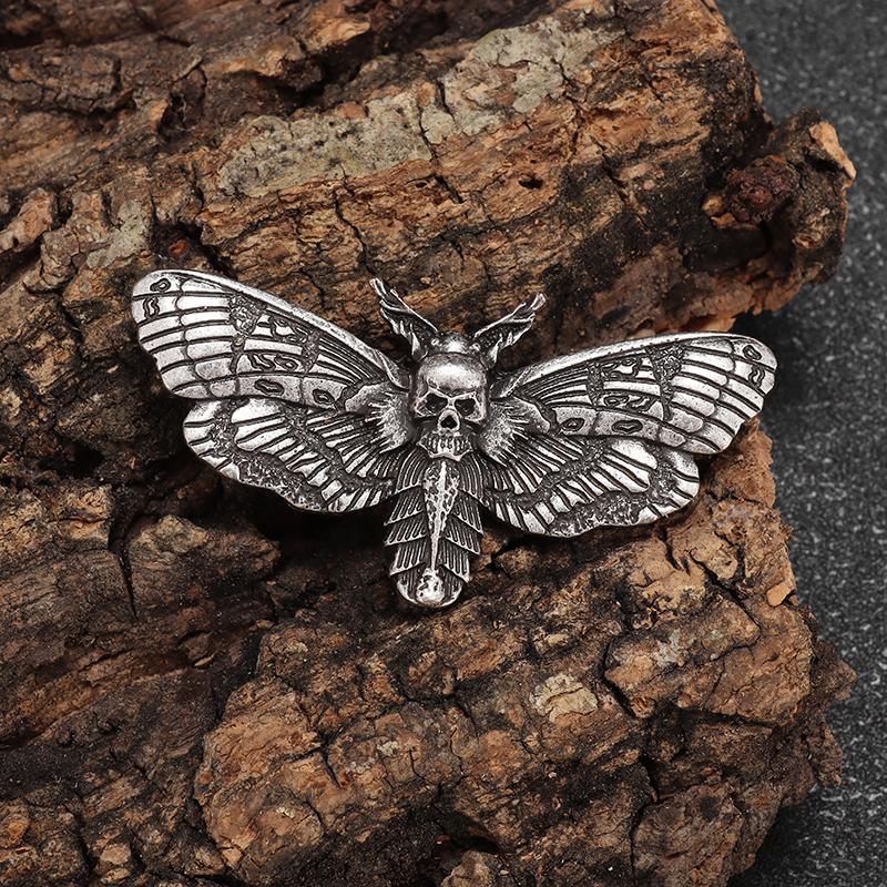 Retro Celtic Warship Brooch Men's Punk Trend Amulet Jewelry Motorcycle Riding Lapel Pin Accessories