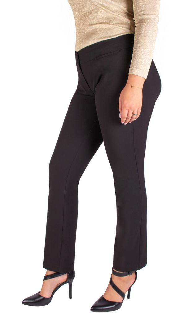 Spodnie Wizytowe Damskie Materiałowe Eleganckie Z Wysokim Stanem 42 /29 Xl