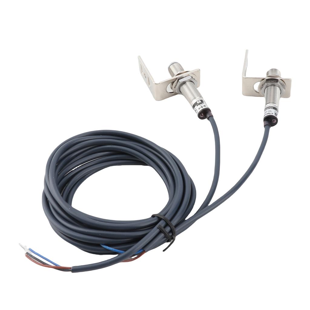 3mm Beam Photoelectric Switch Trough Beam Infrared Sensors NPN Switch with LED Induction Indicator