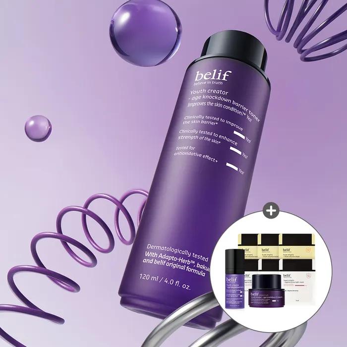 Youth Creator - Age Knockdown Barrier Toner 120ml Planning Set
