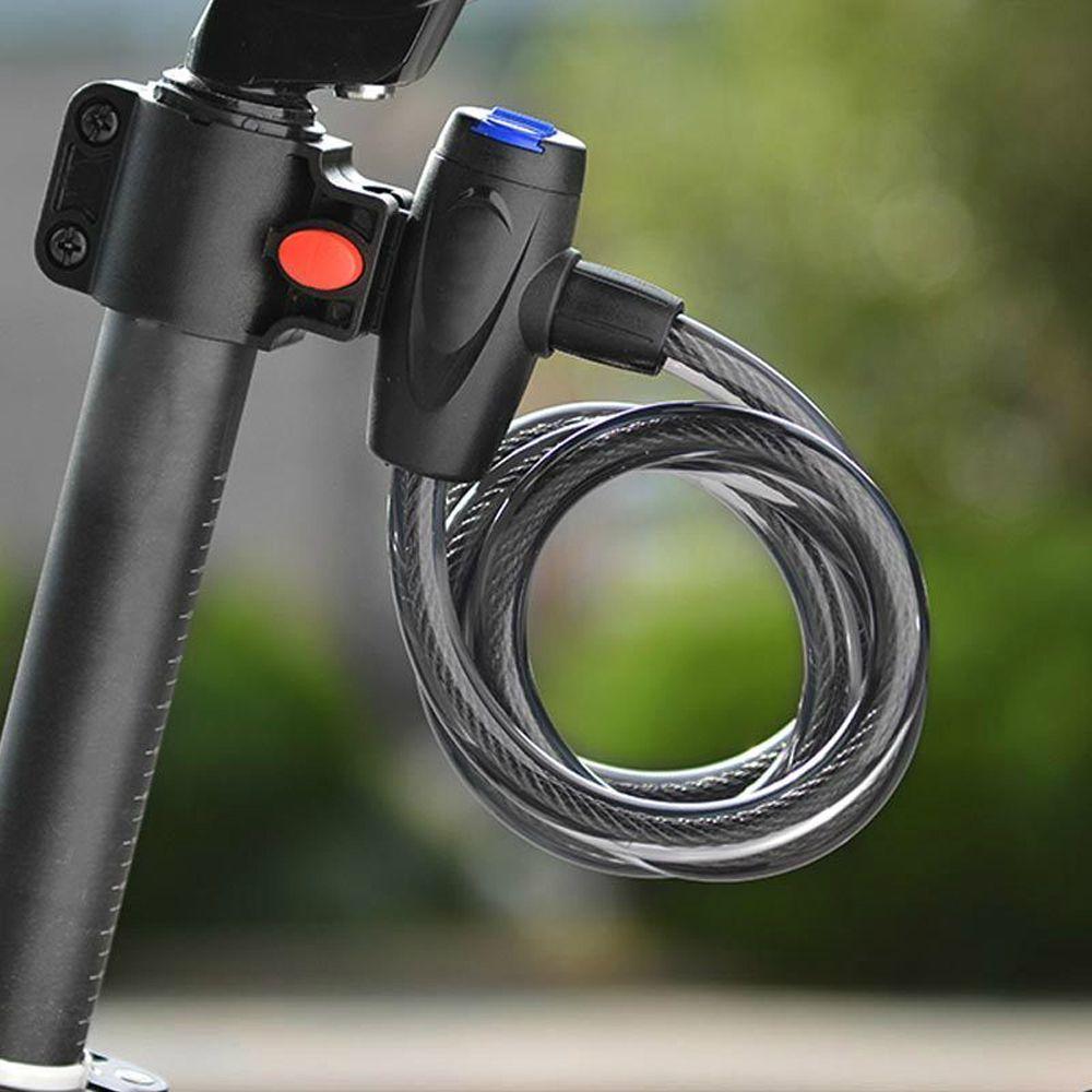 Coil 70*1cm Bike Anti-Theft Universal Security Wire Bicycle Lock Circle Lock