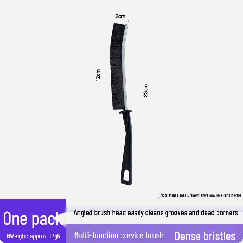Multifunctional Hard Bristle Brush for Bathroom, Kitchen, Tile, and Window Cleaning