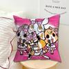 Fur collar fox Aggretsuko Single Throw Pillow Case Cover Sofa Cushion Home Room Decor