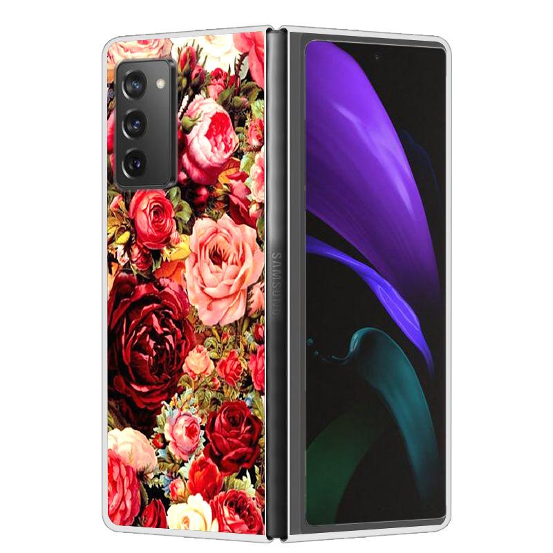 For Samsung Galaxy Z Fold2 Fold4 Fold5 Case Shockproof Hard Plastic PC Back Cover For Samsung Galaxy Z Fold 3 5 4 5G Phone Cases
