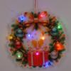 Cartoon Luminous Door Hanging Pendant Elk Christmas Decorations Pendant  Kids Gift