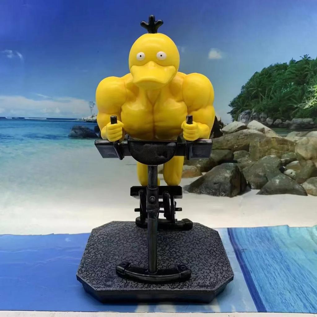 Pokemon Gk Muscle Fitness Fire Dragon, Pikachu Squirtle Frog Seed, Boxed Figure