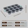 High-temperature resistant silicone cake mold, chiffon cookie, toast muffin cup, non-stick cake mold, baking mold
