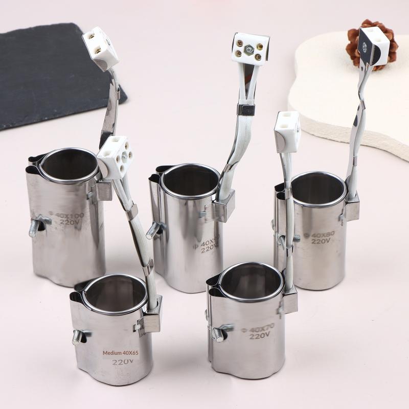 Ceramic Band Heating Ring 220V Stainless Steel Heater Element for Industrial Barrel Machines High Power Output
