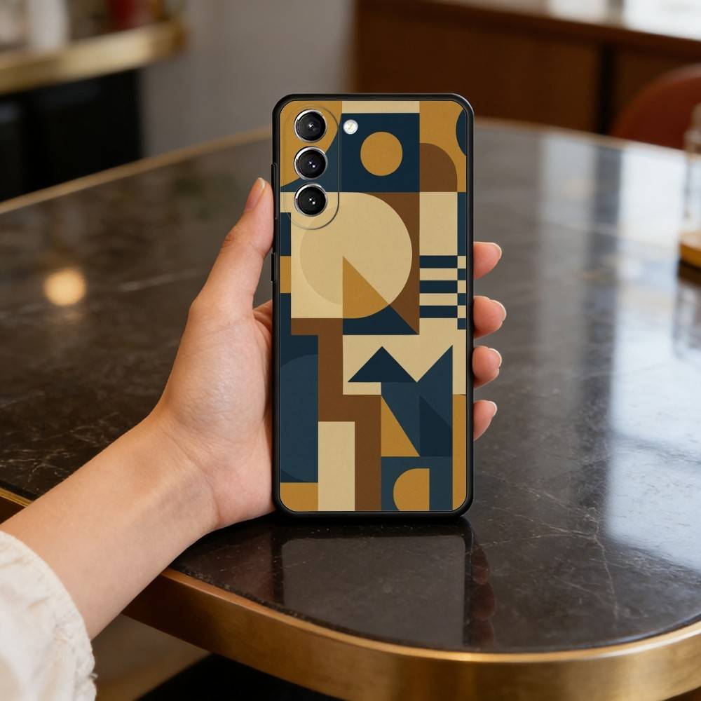 G-Geometric B-Bauhaus art Case for Samsung Galaxy S21 S25 FE S24 S23 Ultra S20 S9 S22 Plus S10 TPU Cover