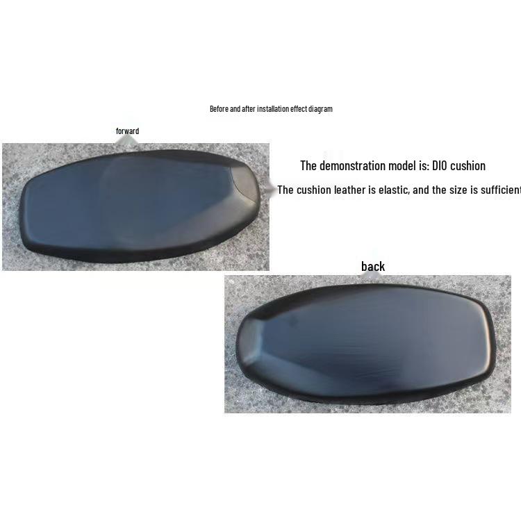 Waterproof Leather Seat Cover for Electric Vehicles, Bicycles, Scooters, and Motorcycles