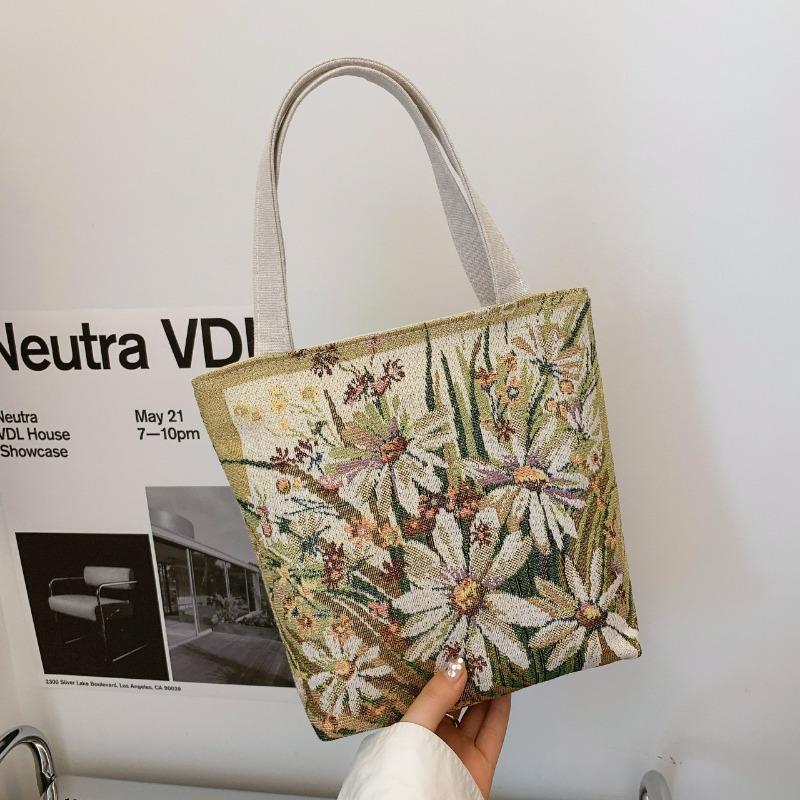 Retro simple classical style national flower gold silk embroidery craft change bag cosmetic bag mobile phone bag