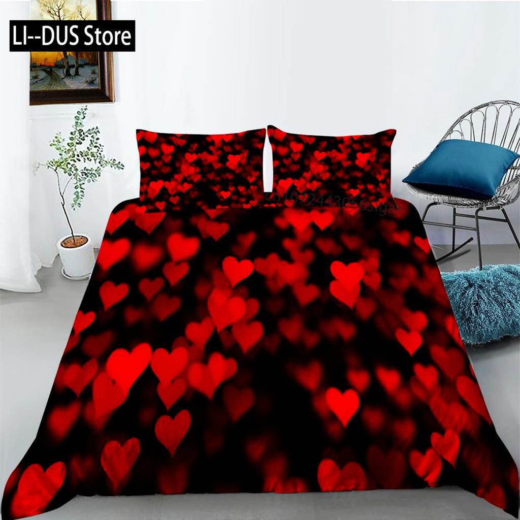 Glitter Duvet Cover Set Shiny Pink Gold Glitter Stars Bedding Set For Kids Girls Cute Style Double Queen King Size Quilt Cover