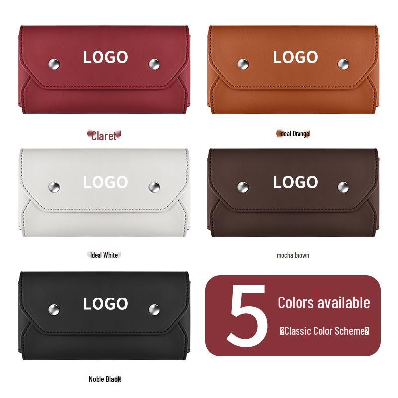 Uniwersalny Uchwyt na Okulary Przeciwsłoneczne i Schowek do Osłony Przeciwsłonecznej Samochodu