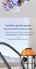 High-Power Industrial Vacuum Cleaner for Floor, Sofa, and Grout Cleaning
