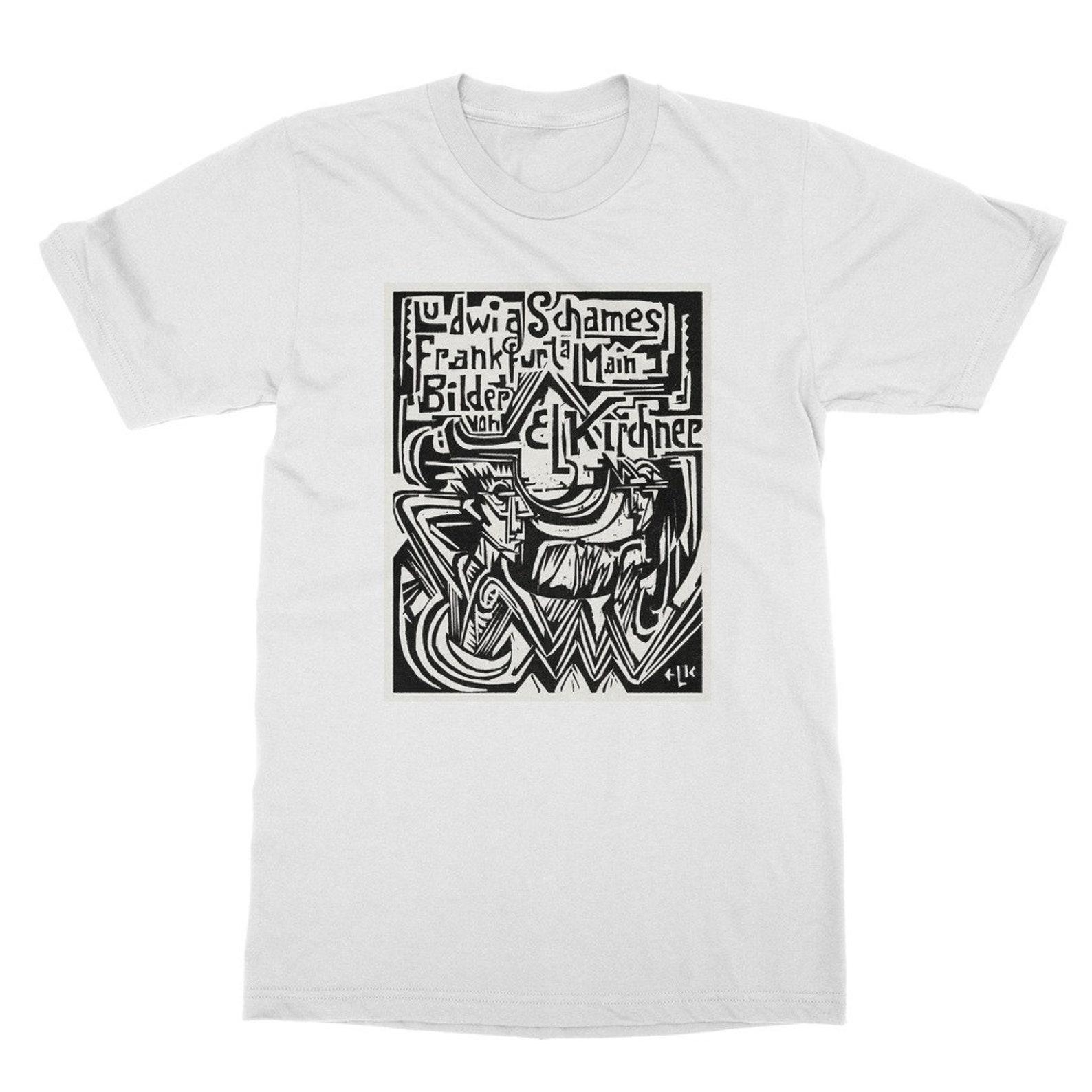 Ludwig Schames Die Brucke T-Shirt – Kirchner Bilder Art L
