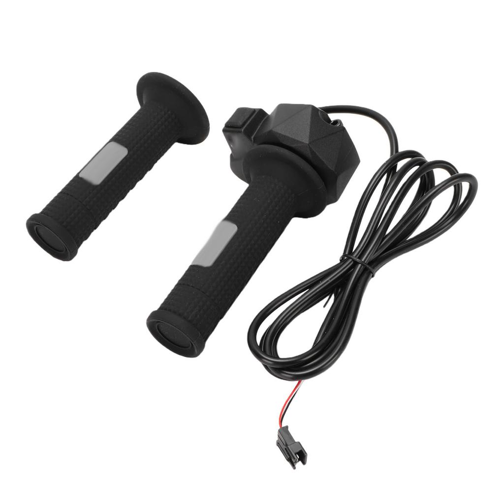 Throttle Grip Fit for Sur Ron Electric Motorcycle E100X 3 Pin Water Proof Twist Throttle Grip with Silicone Handlebar