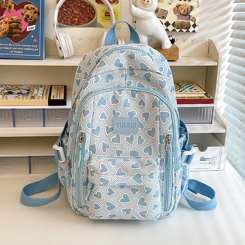 

High-value children s spring outing research small backpack 2025 new Japanese and Korean sweet lady cute backpack синій